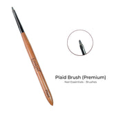 Emigel - Premium Nail Art Brushes (Wooden) - Plaid Brush